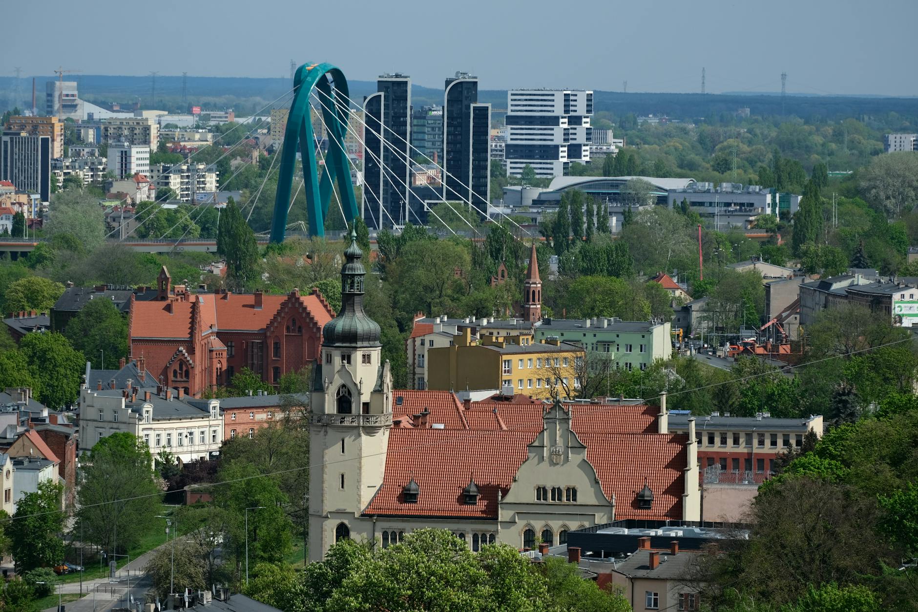 Plakat informujący o XXXV Dniach Pruszcz Gdańskiego i kampanii "Dbamy razem o czyste Miasto"